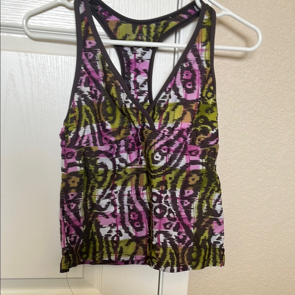 Athleta tanktini Swim top
